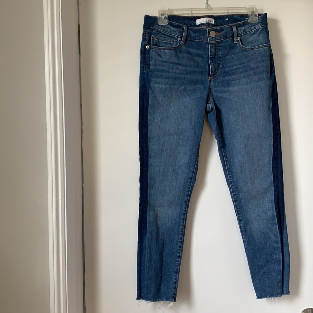 LOFT modern skinny crop